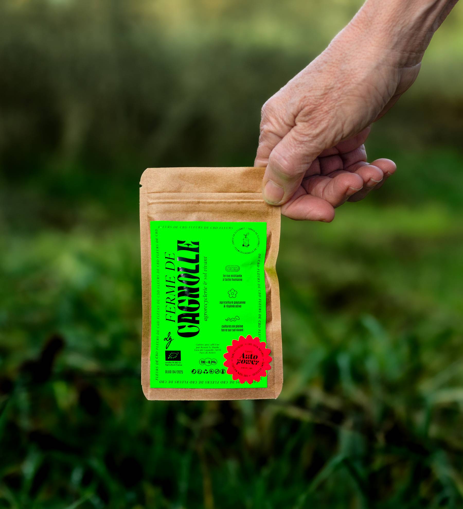 B. Fleurs de CBD Auto-Power BIO 2g