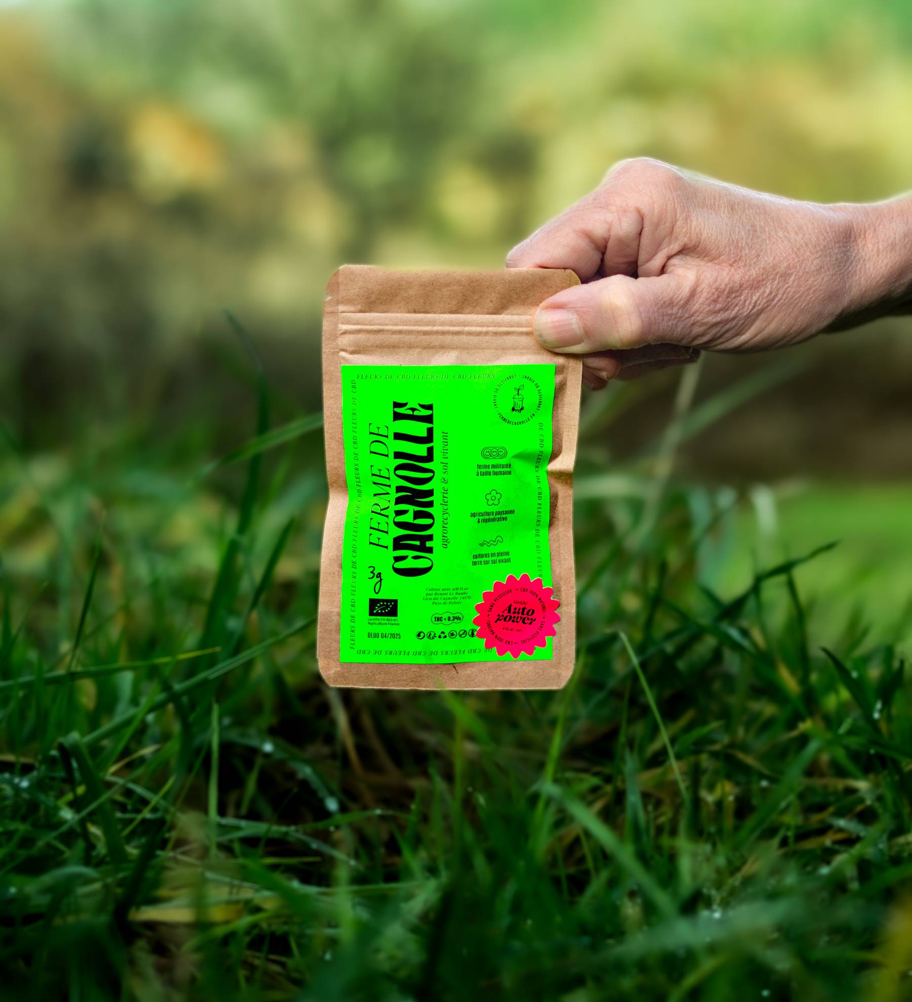 B. Fleurs de CBD Auto-Power BIO 3g
