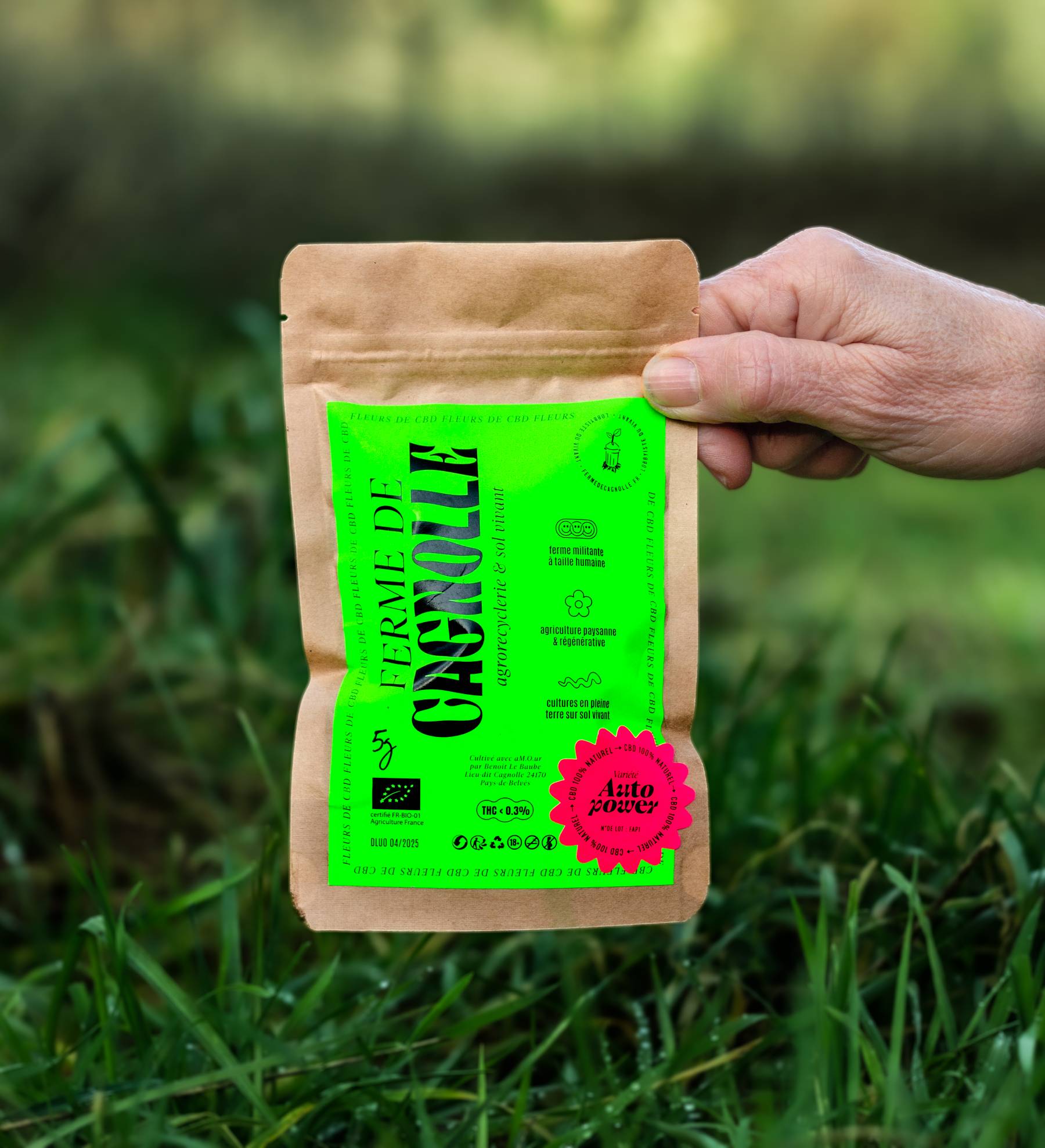 B. Fleurs de CBD Auto-Power BIO 5g