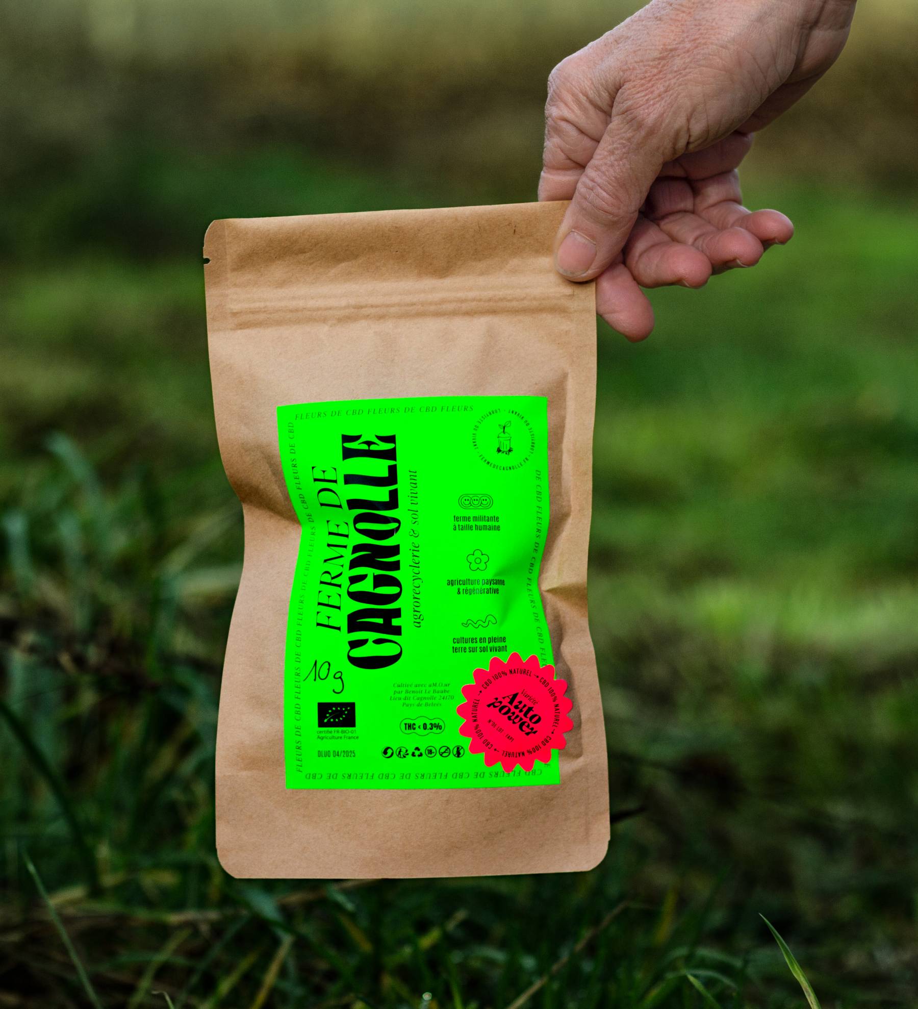 B. Fleurs de CBD Auto-Power BIO 10g