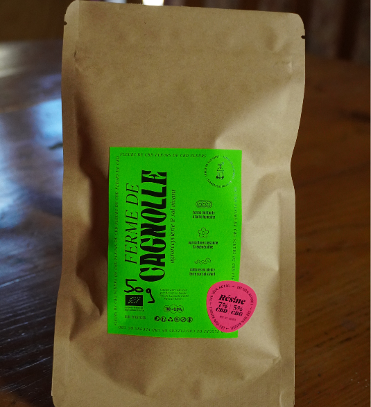 D. Résine CBD 6% CBG 5% 50g