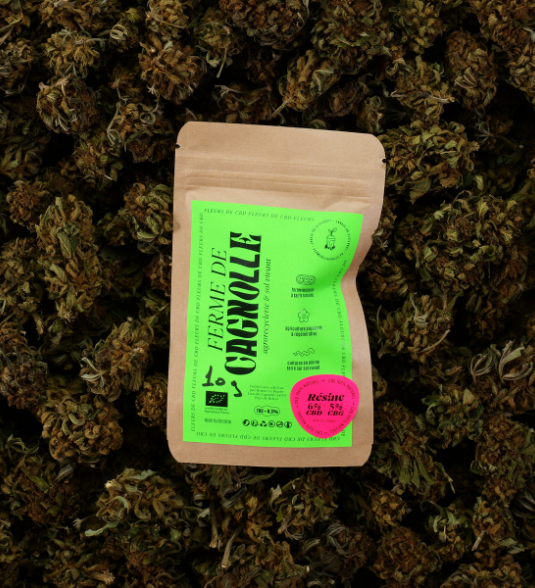 D. 10g Résine CBD 6% & CBG 5% Bio