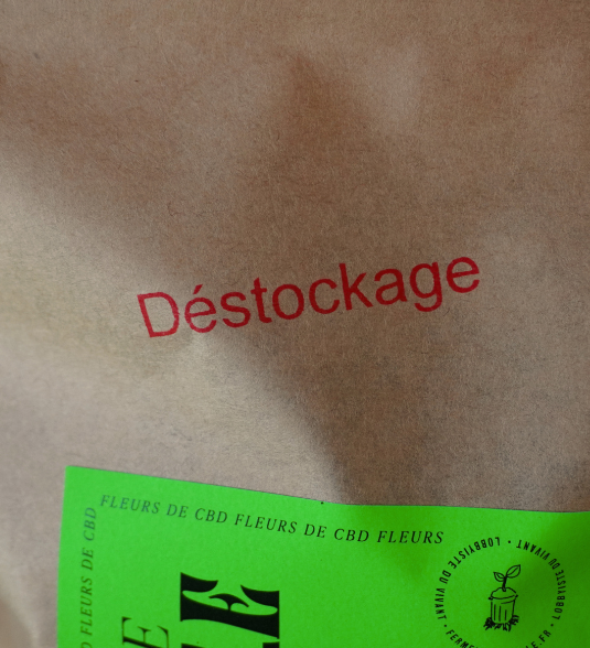 F. Fleurs de CBD DÉSTOCKAGE - BIO 50g