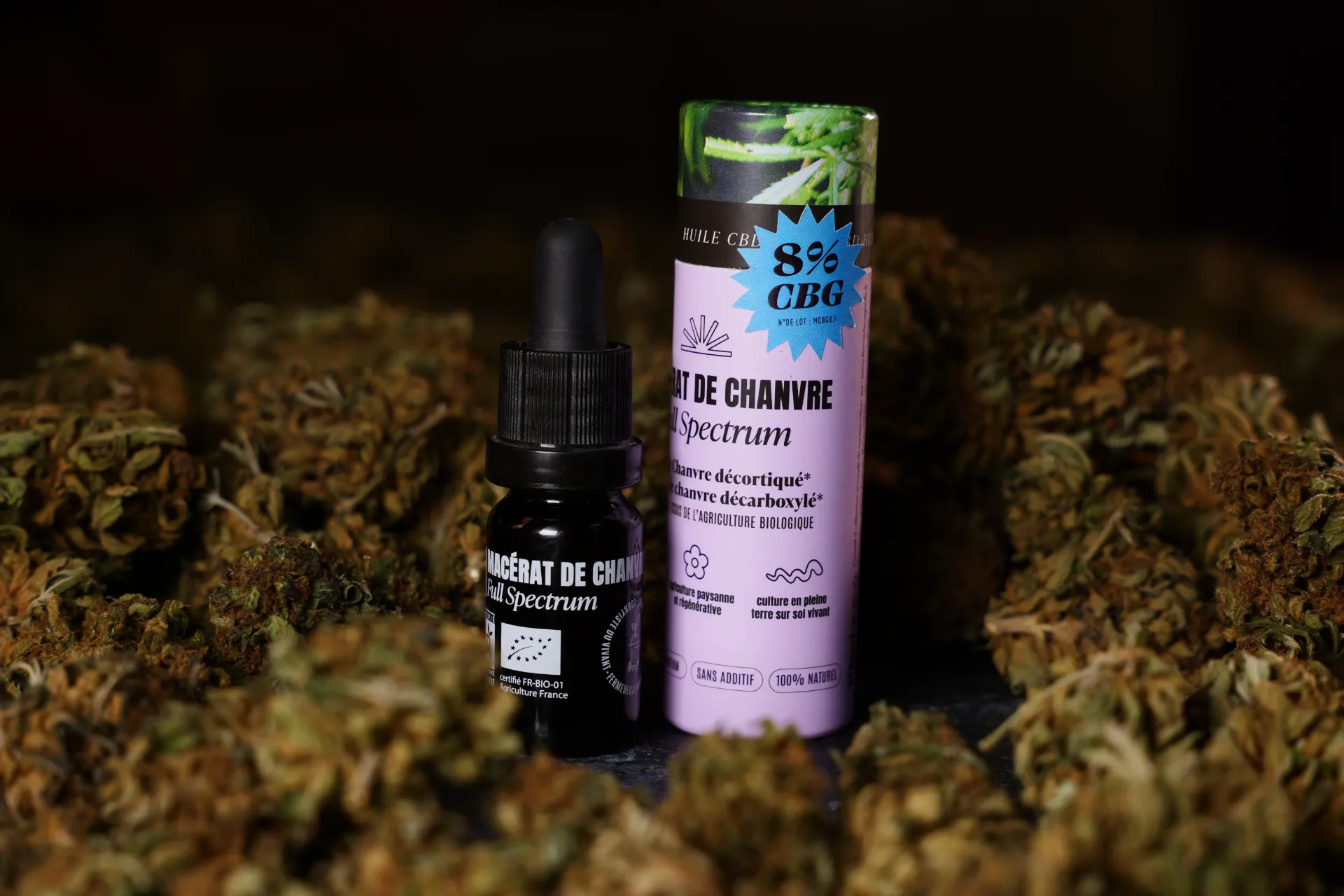 Huile CBG BIO 8%