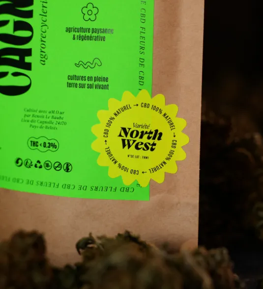 Fleurs de CBD BIO North-West (2g)